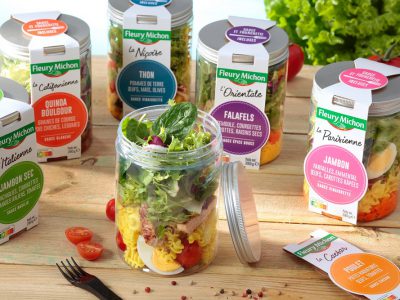 La « Salad Jar » : Le snacking froid made in Fleury Michon !