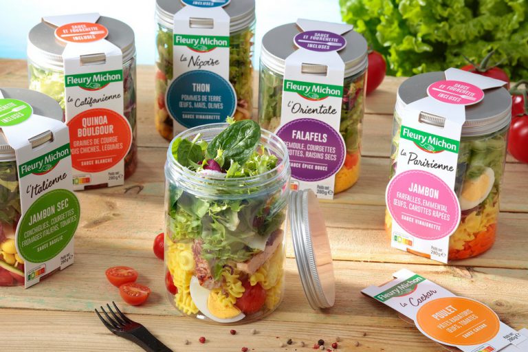 La « Salad Jar » : Le snacking froid made in Fleury Michon !