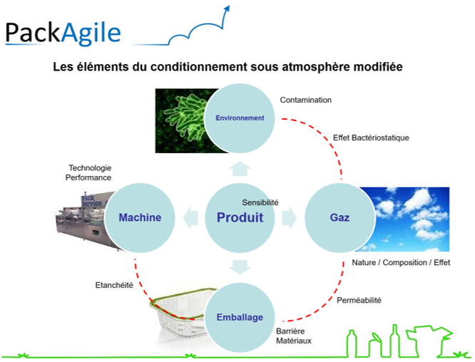Maitriser le conditionnement sous atmosphère modifiée