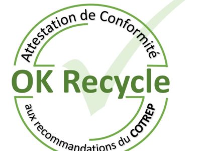 OK RECYCLE :  Un certificat de conformité aux recommandations du COTREP pour Charcupac !