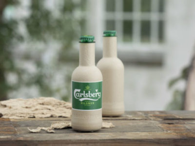 SUBSTITUTION : Carlsberg à l’avant-garde de la bouteille en papier !