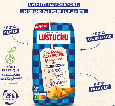 Lustucru : Vers le Zéro plastique!