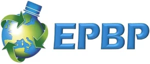 Logo EPBP, initiative volontaire soutenue par la Fédération européenne des eaux embouteillées