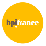 Logo de BPI France, Banque Publique d'Investissement, soutenant l'innovation des entreprises.