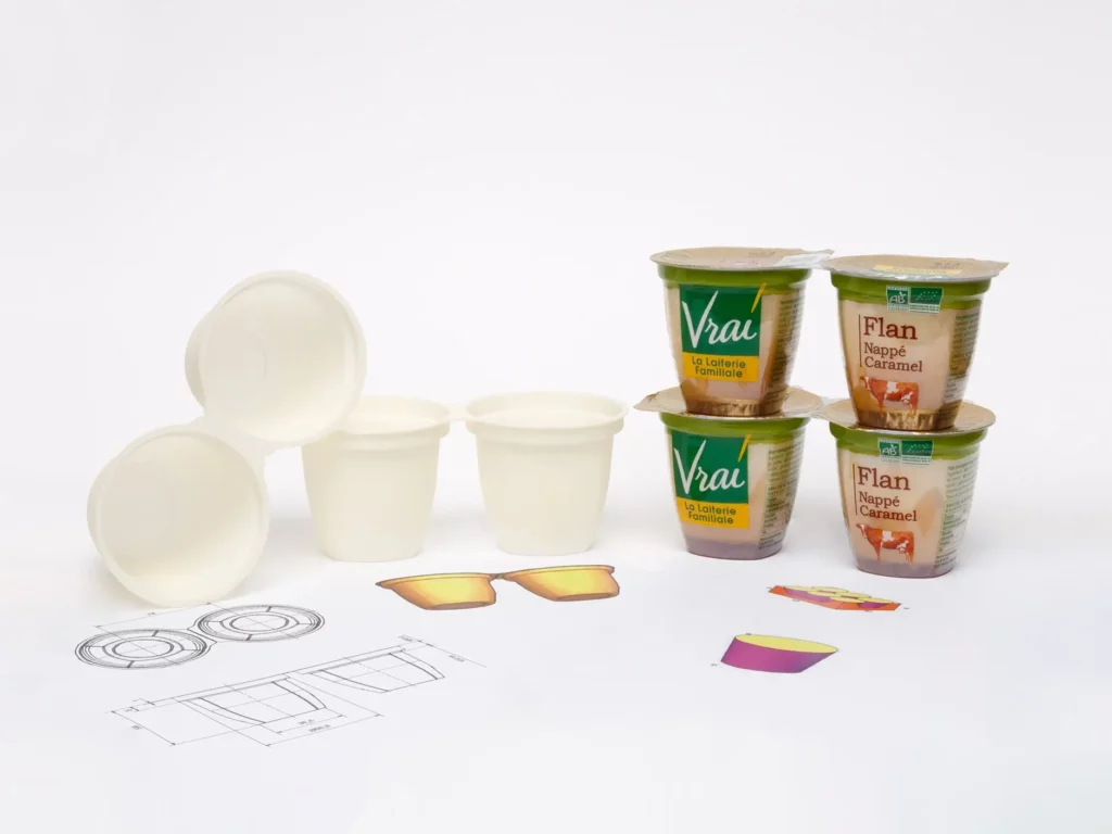 Photo d'un pot avec la marque Vrai