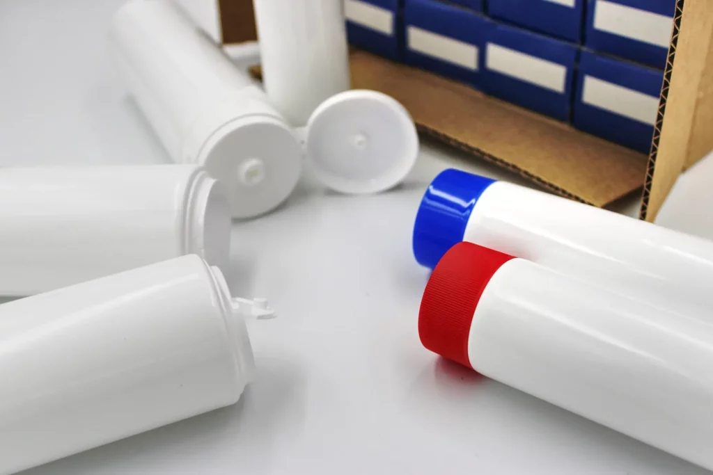 Photo Développement d'un tube en PEHD recyclable