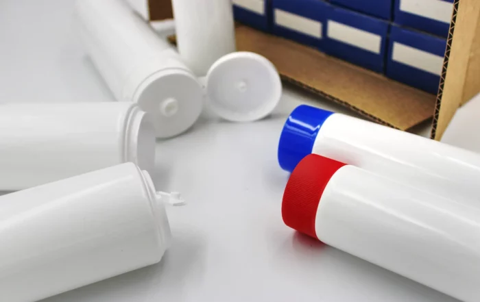 Photo Développement d'un tube en PEHD recyclable