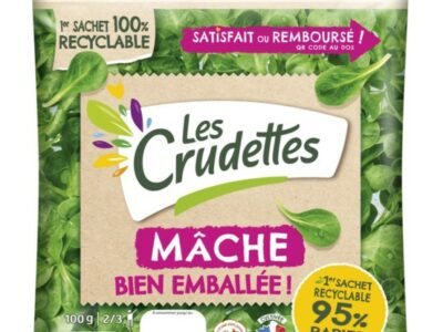 Les Crudettes: les 1er sachets papier de la 4eme gamme.